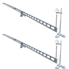 Road surface deflection instrument