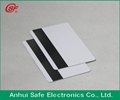 Printable magnetic stripe pvc card