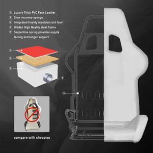 VICTORAGE Gaming Chair-Inspired by Racing car(Blue)