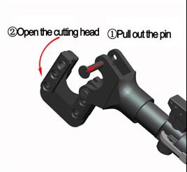 HZ-45 Safety Hydraulic hand Cable wire Cutter