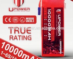 High density 14.8v 20000mah lipo battery pack for uav for Agricultural spray