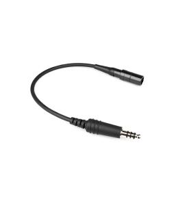 CB-05 Bo SE A20 6 Pin LEMO Headset to Helicopter Headset Adapter