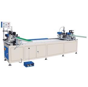 Aluminum Double Head Corner Crimping Machine