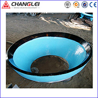 Sandvik Cone Crusher rubber liner kits Bowl Liners