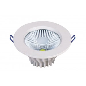 Spot encastrable à LED COB - Conso 10W - Rendu 100W - Diam. 110H65 - 850 LM - Découpe...