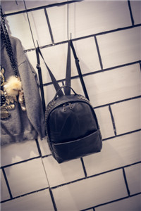 Popular fashion PU lady backpack shoulder bag