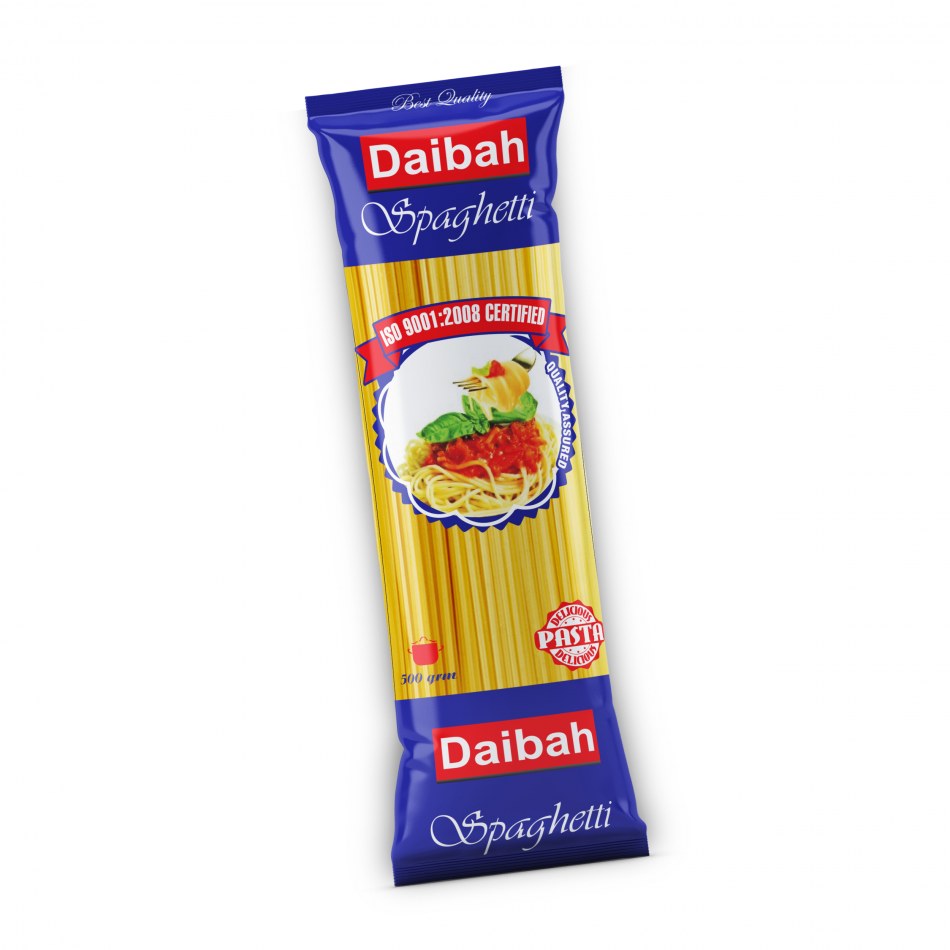 African Pasta Spaghetti Daibah Brand Hard Wheat Pasta Wholesale
