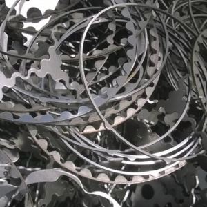 Turning Titanium Alloy Scrap Chips