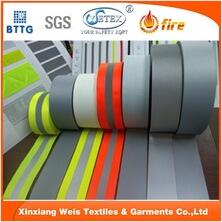Flame retardant reflective tapes
