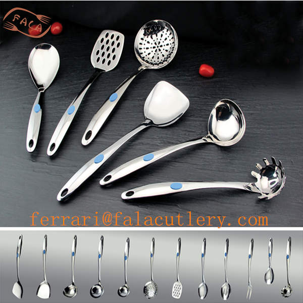 China Supplier Wholesale 6pcs Stainless Steel Kitchenware Set Import