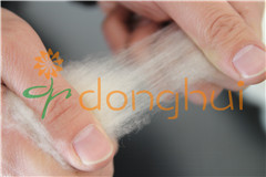 Haute teneur en fibres de cachemire de qualité pour le textile