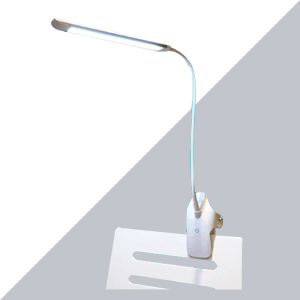 Flexible Neck Arms LED Clip-on Table Lamp