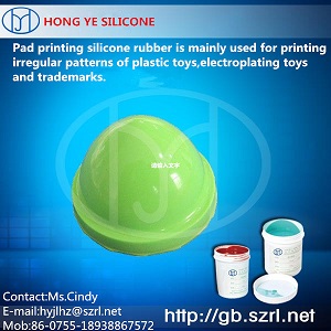 Liquid Pad Printing Silicone Rubber Material