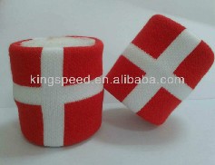 Terry Cotton Comfortable Flag Sweatband