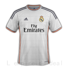 REAL DE MADRID : MAILLOT SAISON 2014