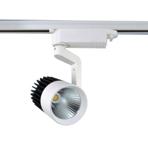 SPOT INCLINABLE / TRACK LIGHT COB - ALUMINIUM - 20 W - 10 DEGRÉS - 1400 LM - BLANC...
