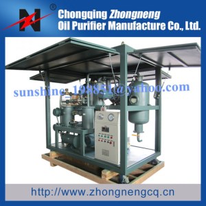 Fiable huile de transformateur équipement de filtration / huile de transformateur Matér...