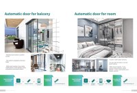 Porte automatique maglev