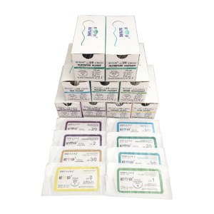 Surgical sutures,suture with needles,absorbable suture, Non absorbable suture needles