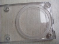 Polycarbonate precise drilling parts/China factory