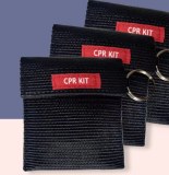 Logo personnalisé CPR respiration Obstacle masque Keychain unidirectionnel Valve avec...