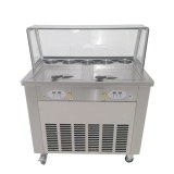 Cheap Price Thai Fried Rolled Ice Cream Double Pan