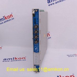 Bently nevada 3500/60 133811-01 Front card