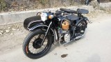 CJ750 black cozy sidecar