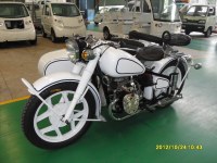 New Style White Changjiang750cc 24hp Motorcycle Sidecar with Low Fuel Consumption