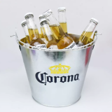 Ice Cooler Corona Beer Metal Ice Bucket