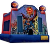 Inflatable bounce and slide