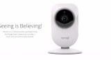 Caméra WiFi, caméra domestique, caméra de surveillance sans fil Caméra IP Motion détect...