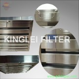 Baffle air fitler for commercial kitchen