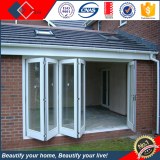 China aluminium double vitrage charnières, entrée porte de bifold prix