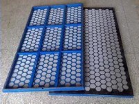 Oil sieving screen