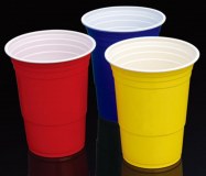 16oz 450ml Wholesale Price Food Grade PP Plastic Red Solo Home Party Cup