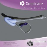 Manufacturer Reinforced Silicone Standard Disposable anesthesia mask, Clear cuff,laryng...