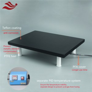 Teflon coating etched heating plate for lithium battery Aluminum alloy electric heating...