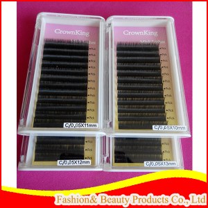 Eyelashes extension 0.05,0.07 super soft black curl type, artificial eyelash Fake False...