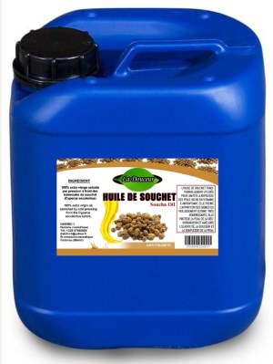 Huile de Souchet, vierge, non raffinée