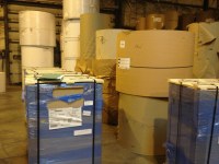 Papier folding ( blanc gris et le blanc bois), Papier dossier