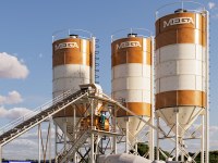 MEGA CENTRALE À BÉTON 150 m3 - MALAXEUR À BÉTON ‘TWINSHAFT’ - EXPÉDITION GRATUITE