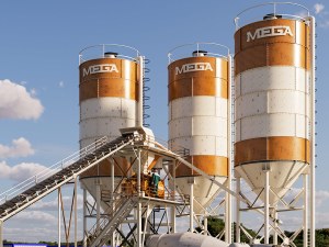 MEGA CENTRALE À BÉTON 150 m3 - MALAXEUR À BÉTON ‘TWINSHAFT’ - EXPÉDITION GRATUITE