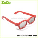 Plastic 3d glasses cinema