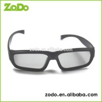 Plastic circular polarized 3d glasses cinema