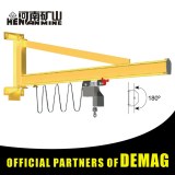 180 Degree 3ton 5ton 10ton Wall Mounted Jib Crane With Electric Hoist