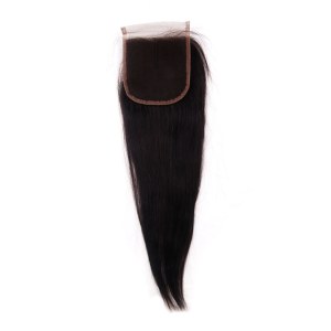 Stella hair wholesale high quality 100% virgin human hair straight frontal hair closure with baby...