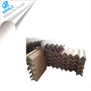 100% recyclable enviroment-friendly paper corner protector for packing case