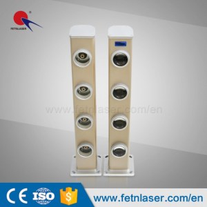Laser perimeter alarm outdoor security system
