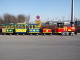 Manufacturer of electric trackless trains